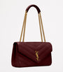 Saint Laurent Burgundy Medium Loulou Shoulder Bag