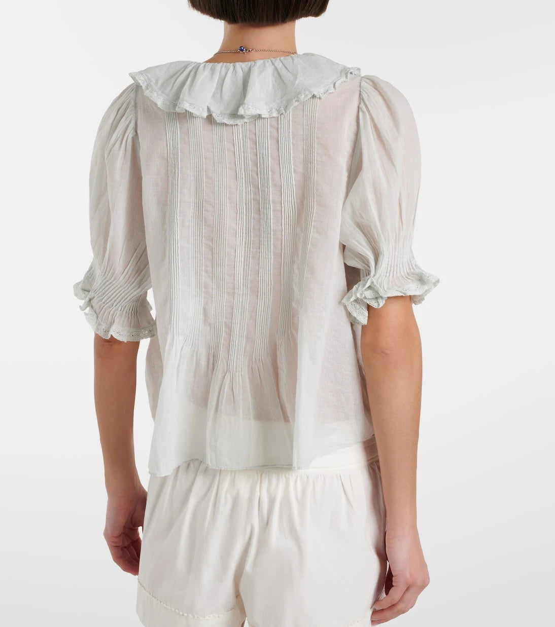 Dôen - Embroidered cotton shirt
