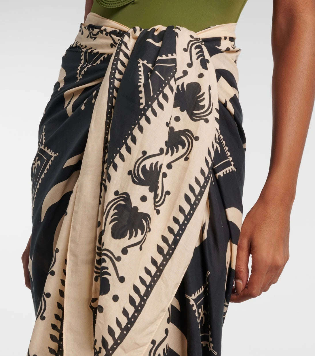 Johanna Ortiz - Printed cotton beach cover-up