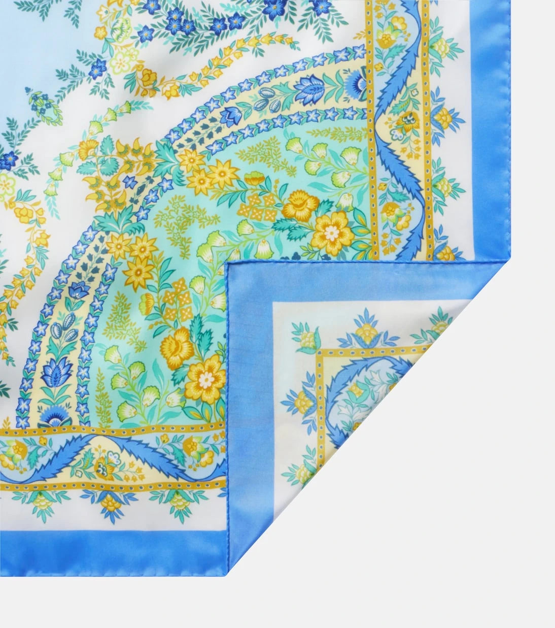 Etro - وشاح من نسيج التويل الحريري بنقشة الأزهار