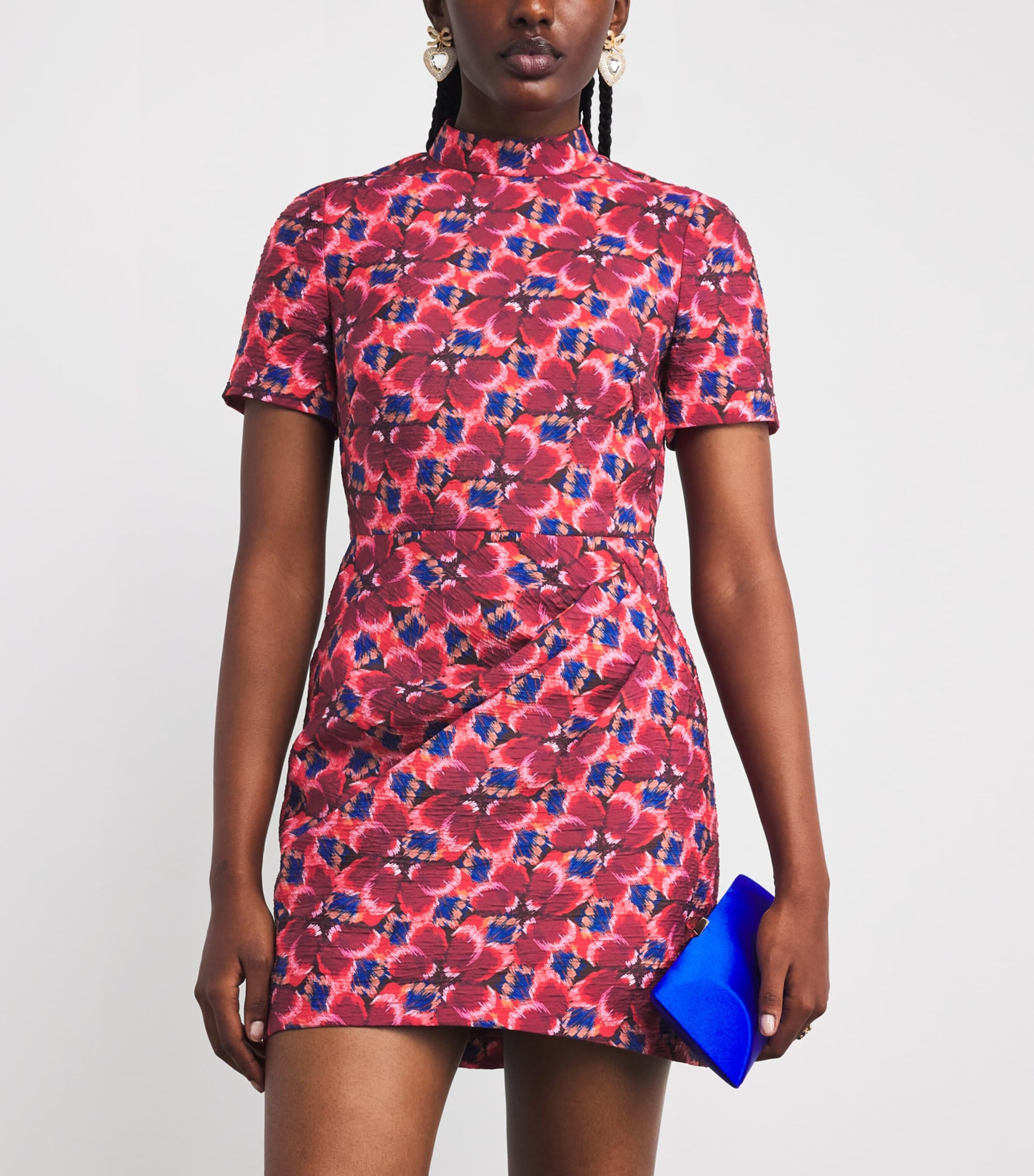 Saloni Multi Draped Min Mini Dress