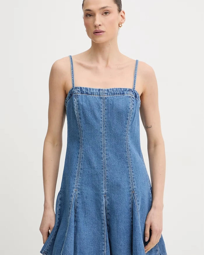 Levi's yazlık denim elbise DENIM GODET