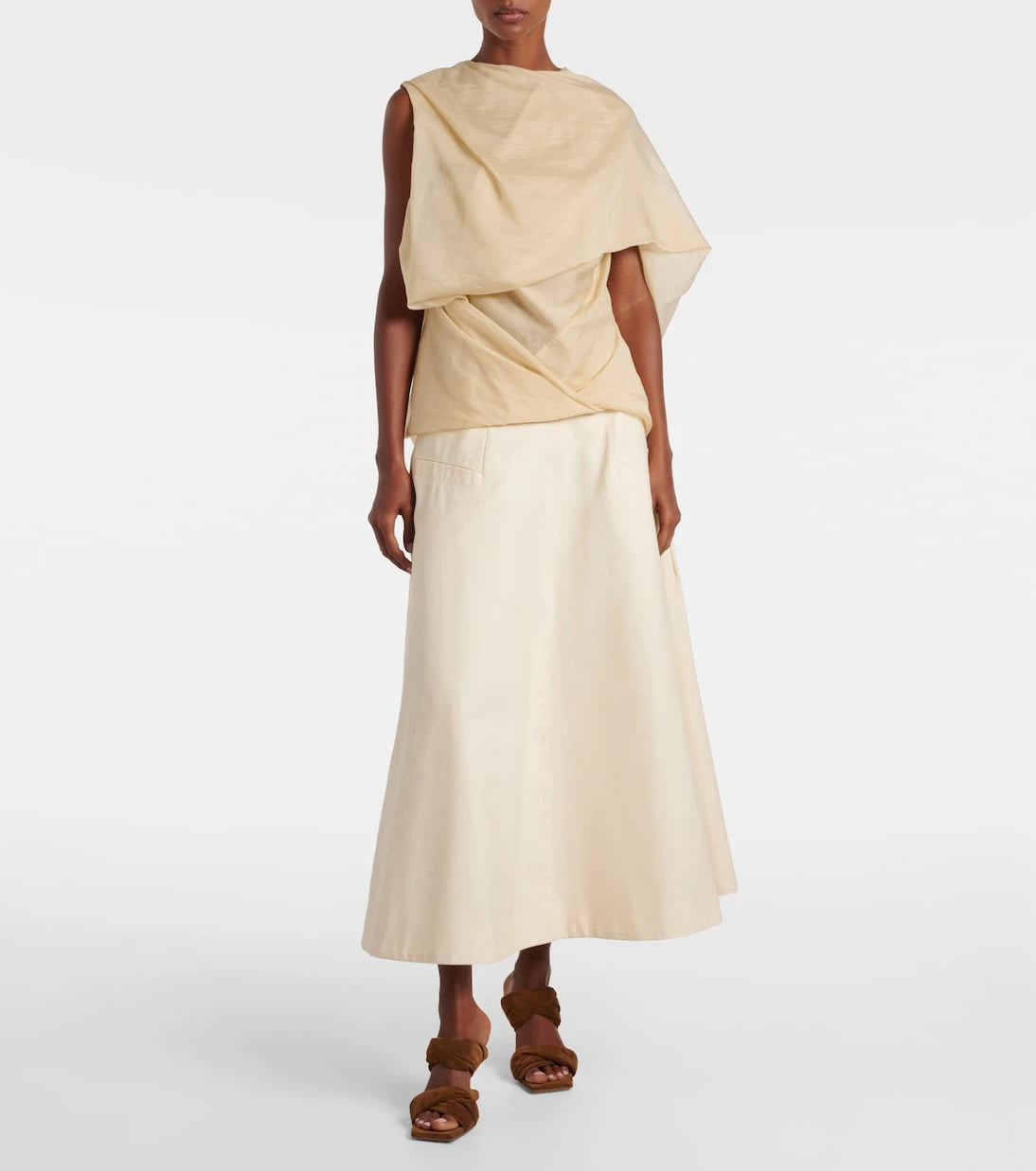 Entire Studios - Draped asymmetric top