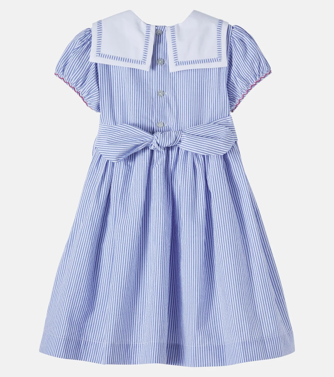 La Coqueta - Imogen striped cotton dress