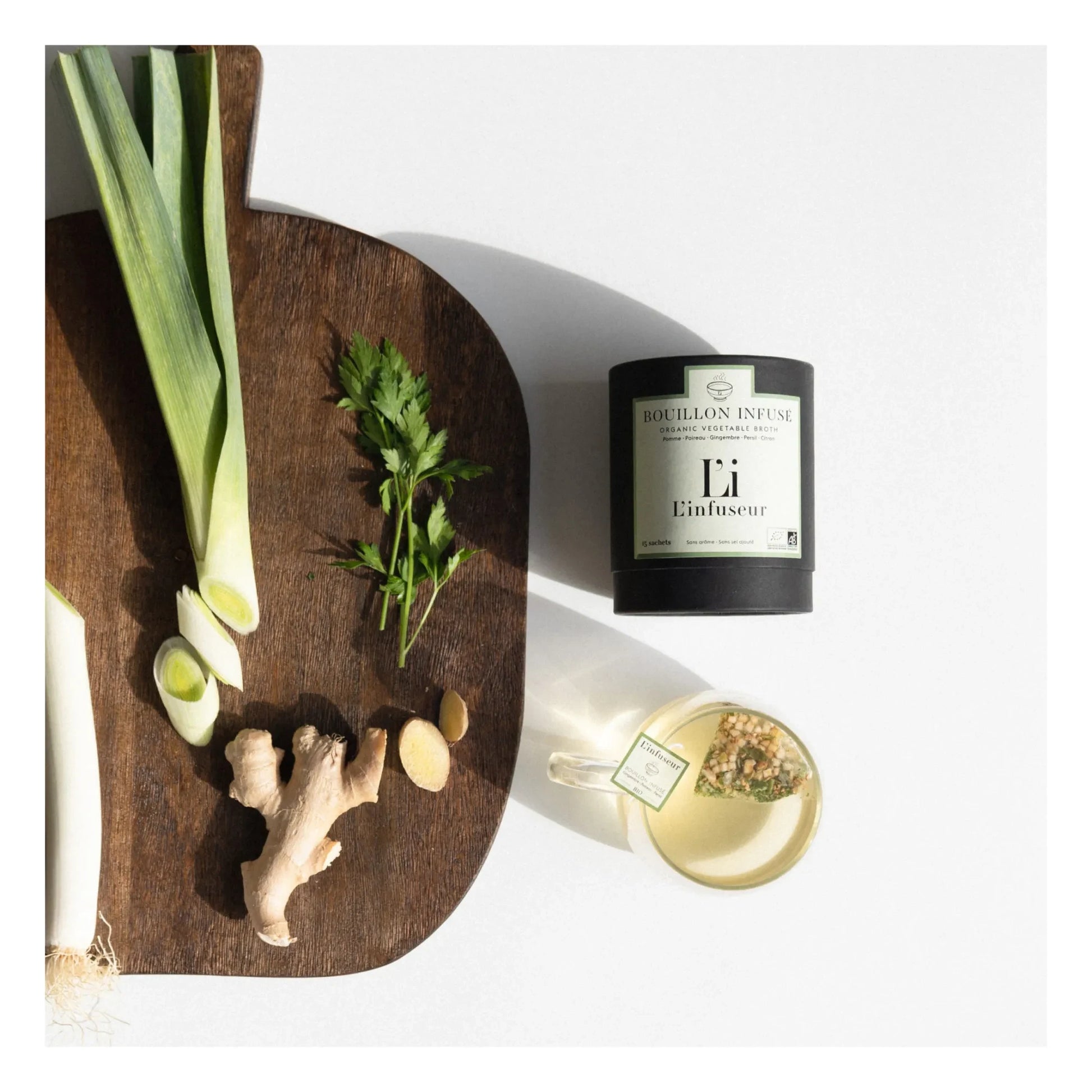 L'infuseur - Organic infused broth - 15 sachets