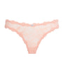 Lace Dipped Thong PRIMROSE
