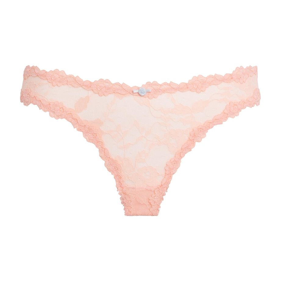 Lace Dipped Thong PRIMROSE