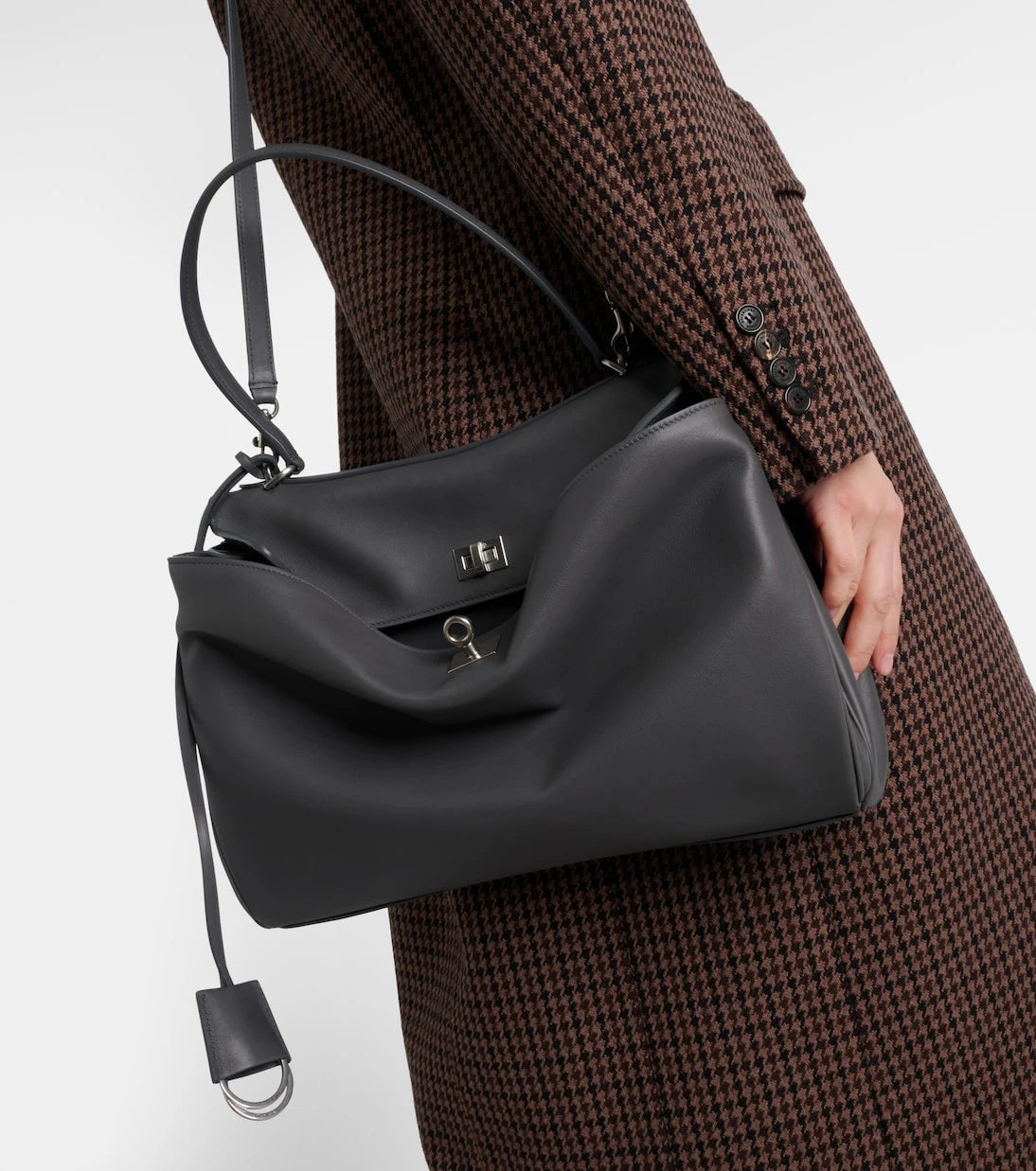 Balenciaga - Rodeo Medium leather tote bag