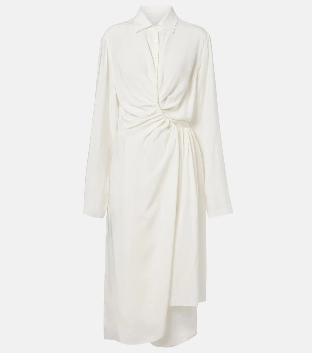 Maison Margiela - Draped midi dress