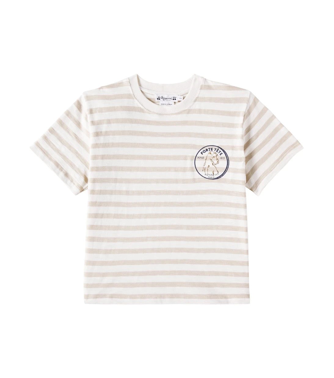 Bonpoint - Eidan striped cotton jersey T-shirt