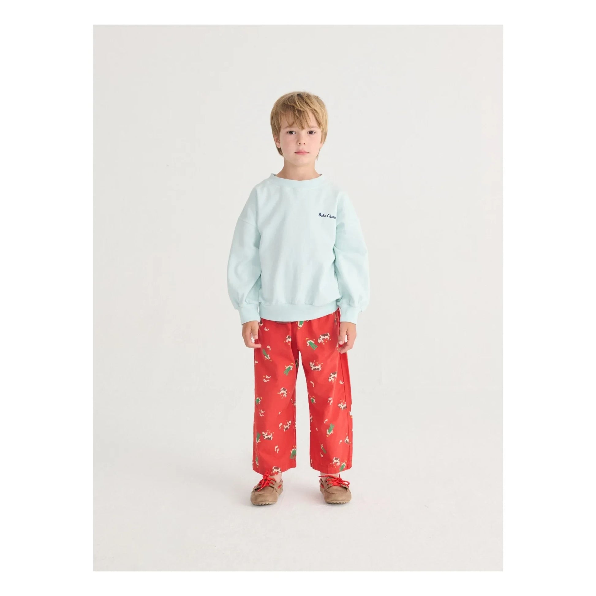 Bobo Choses - Mr Pickles organic cotton sweatshirt | Pale blue