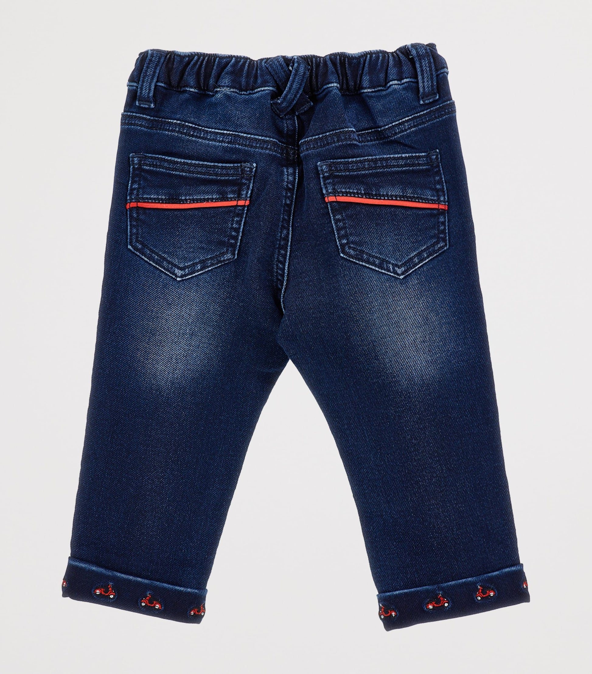 Moped-Embroidered Jeans (6-24 Months)
