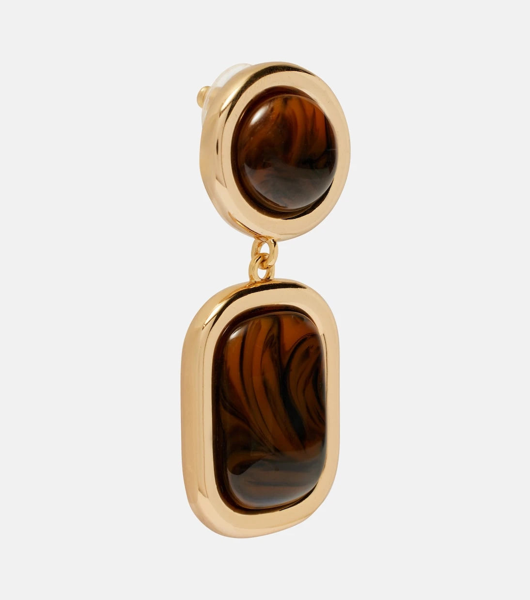 Self-Portrait - Embellished drop earrings