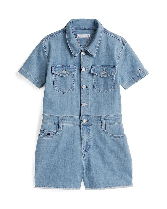 Tommy Hilfiger Çocuk Denim Tulum