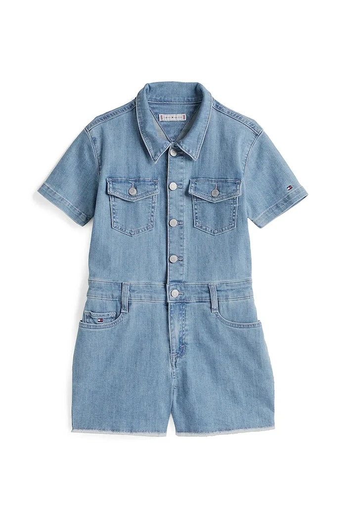 Tommy Hilfiger Çocuk Denim Tulum