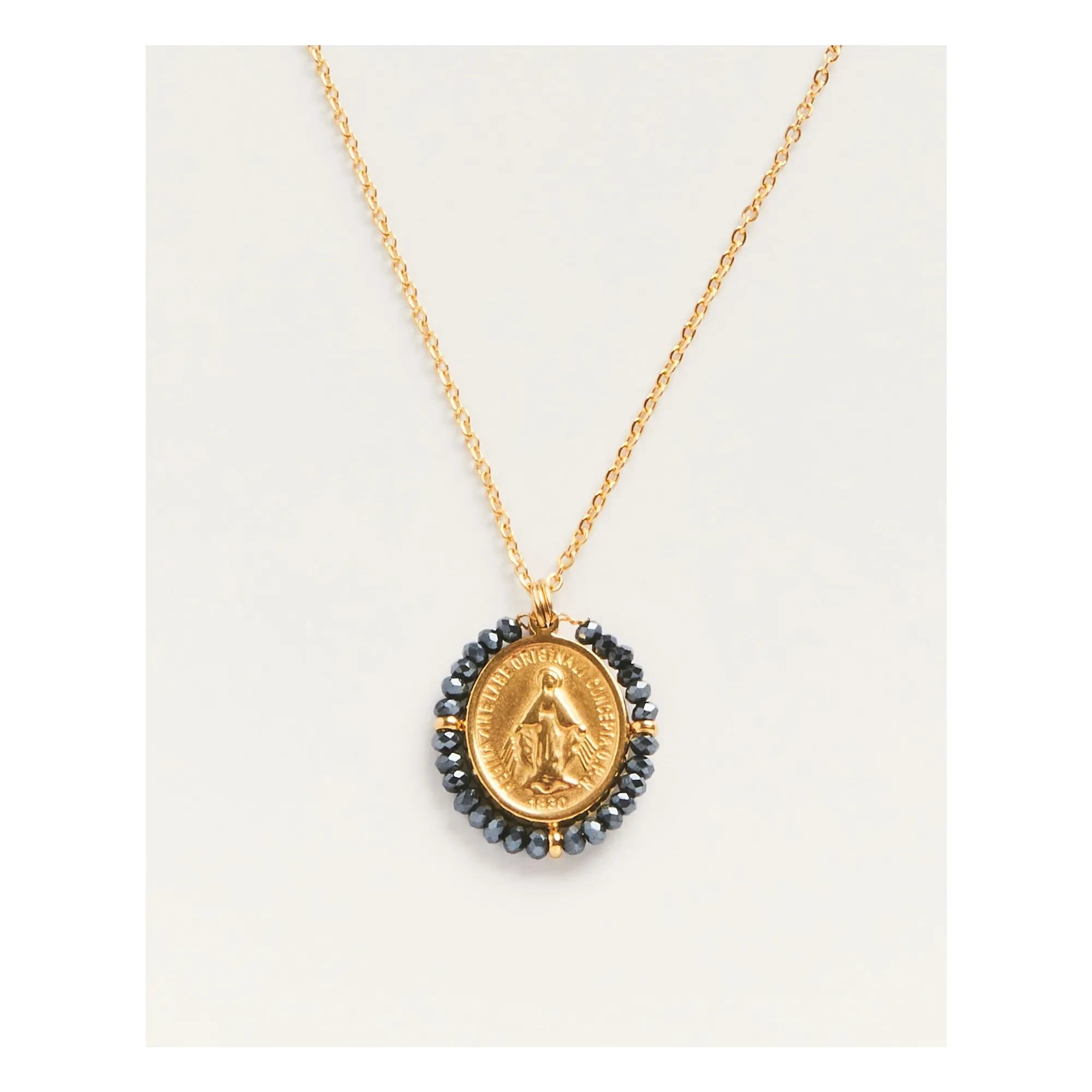 Palas - Santa Maria necklace | Hematite