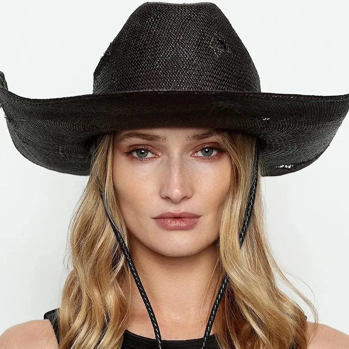 Капела Ruslan Baginskiy Ruslan Baginskiy Cowboy Hat with Leather Trim
