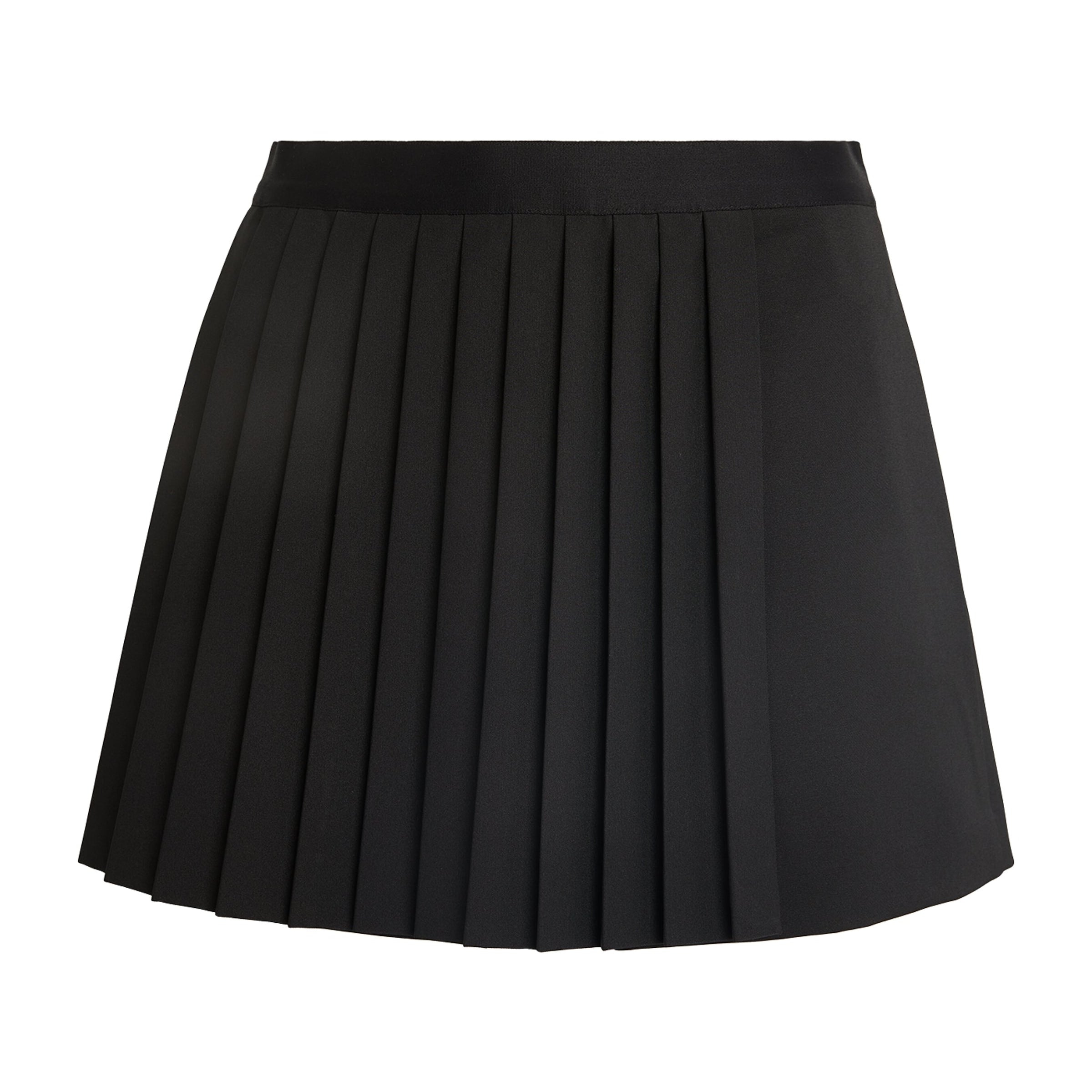 Black Pleated Skort