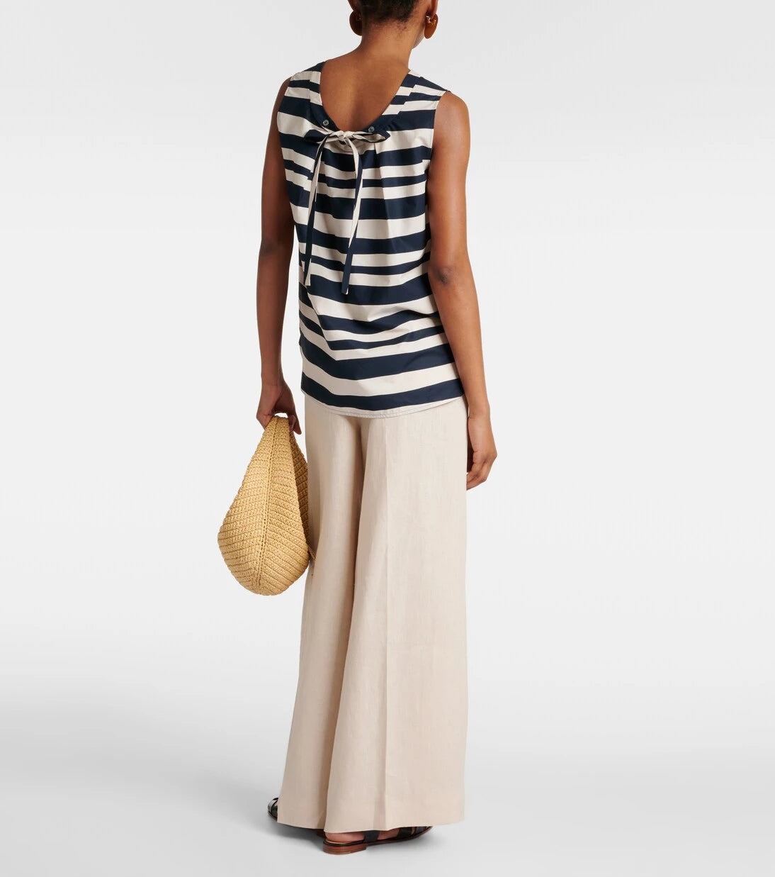 'S Max Mara - Haway striped cotton top