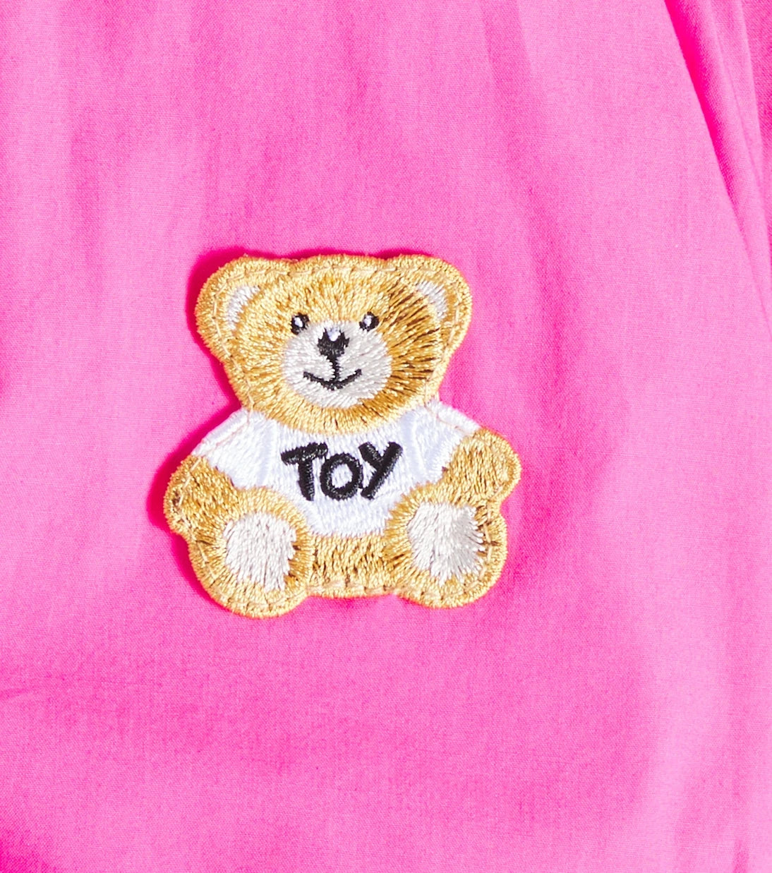 Moschino Kids - Teddy Bear cotton poplin shorts