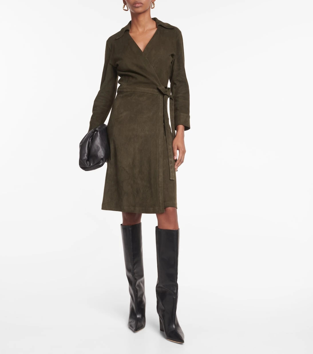 Stouls - Ross suede minidress