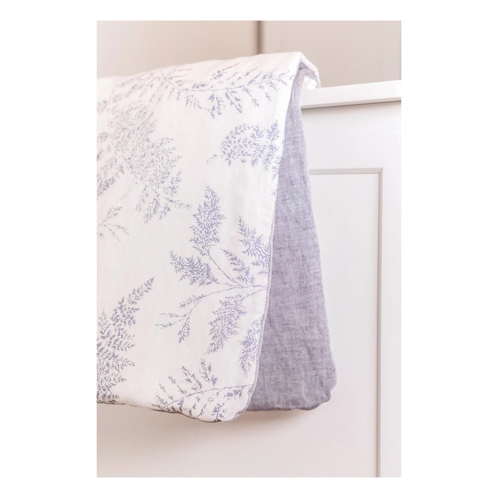 Tartine et Chocolat - Leaf-Print Blanket | Grey