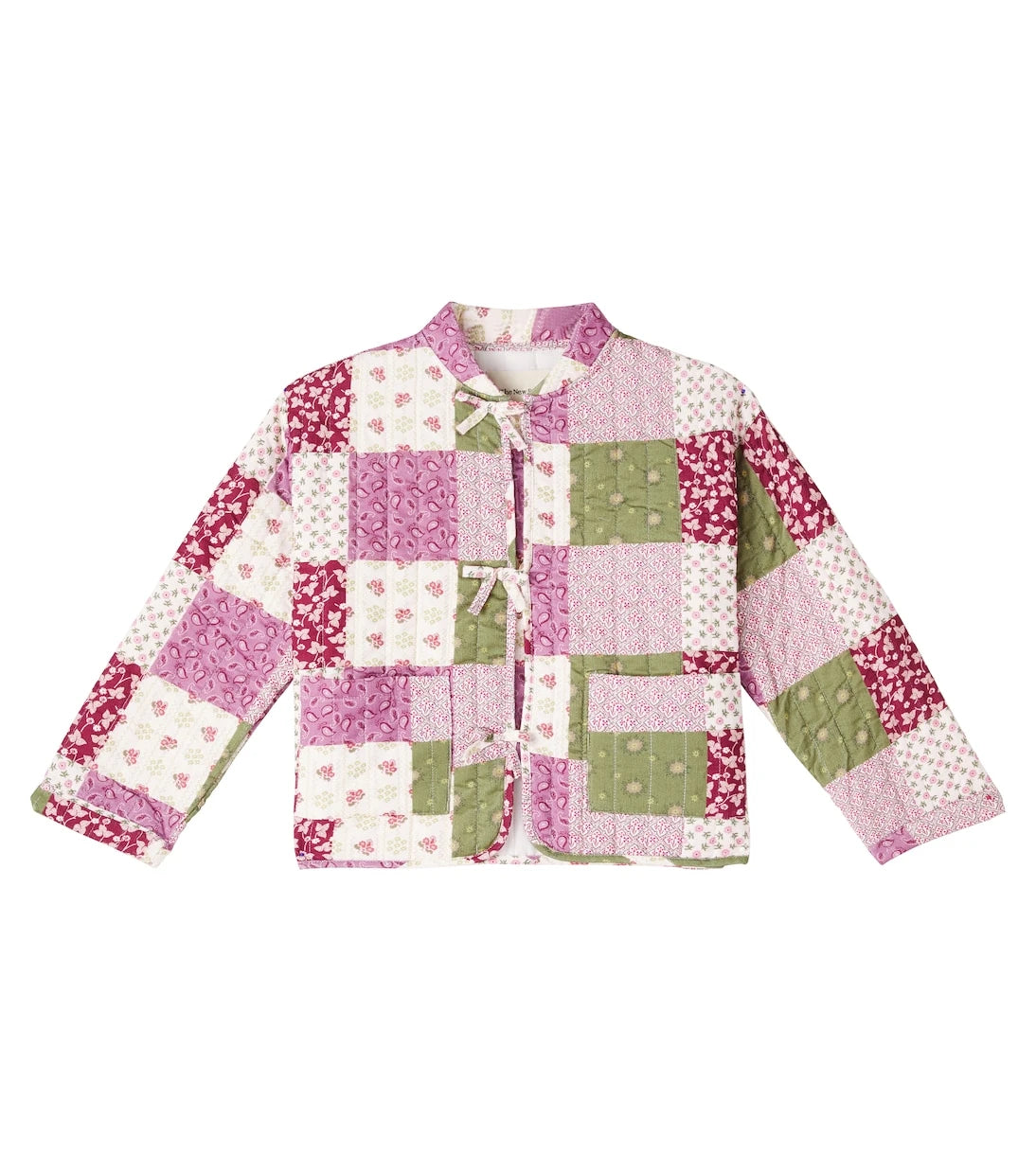 The New Society - Melba colorblock cotton jacket