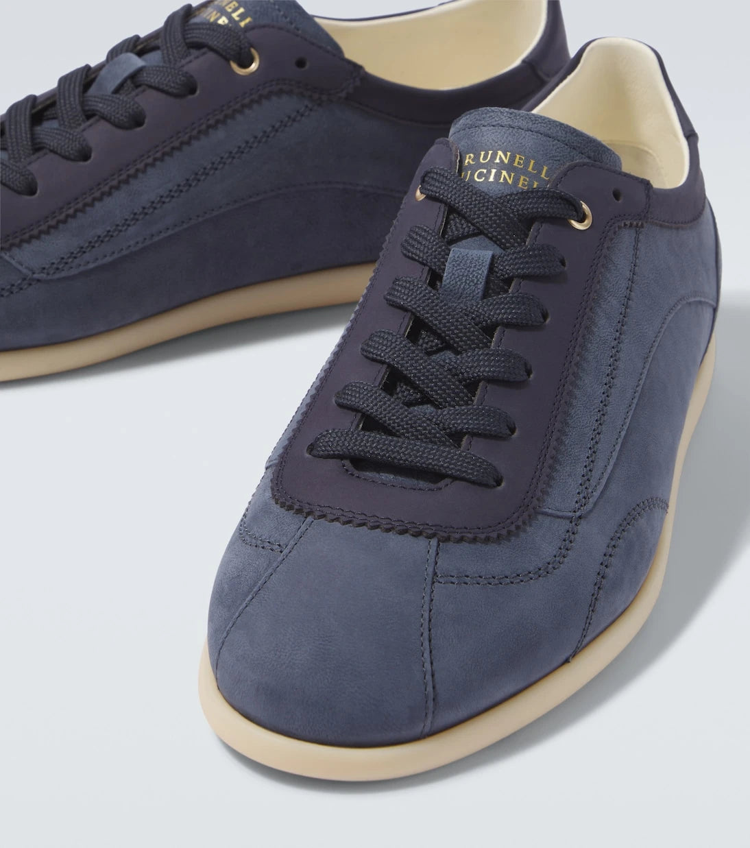 Brunello Cucinelli - Leather sneakers
