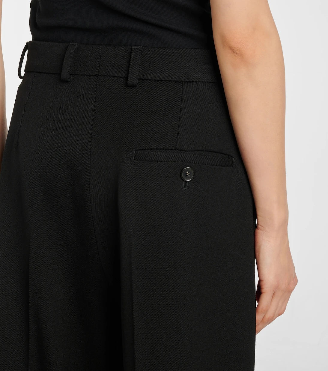 Stella McCartney - Wool wide-leg pants
