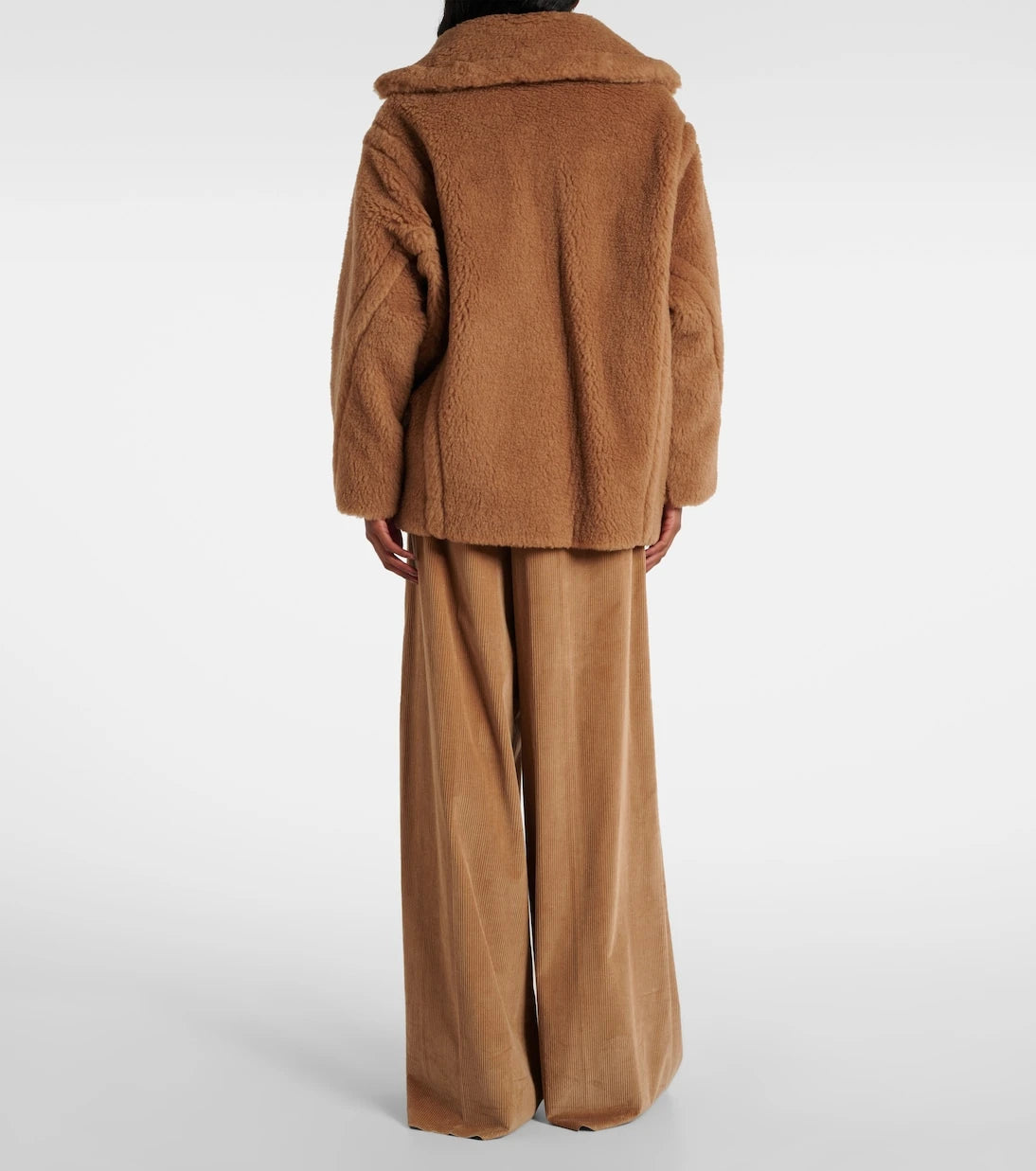 Max Mara - Dramma yün ve ipek teddy ceket