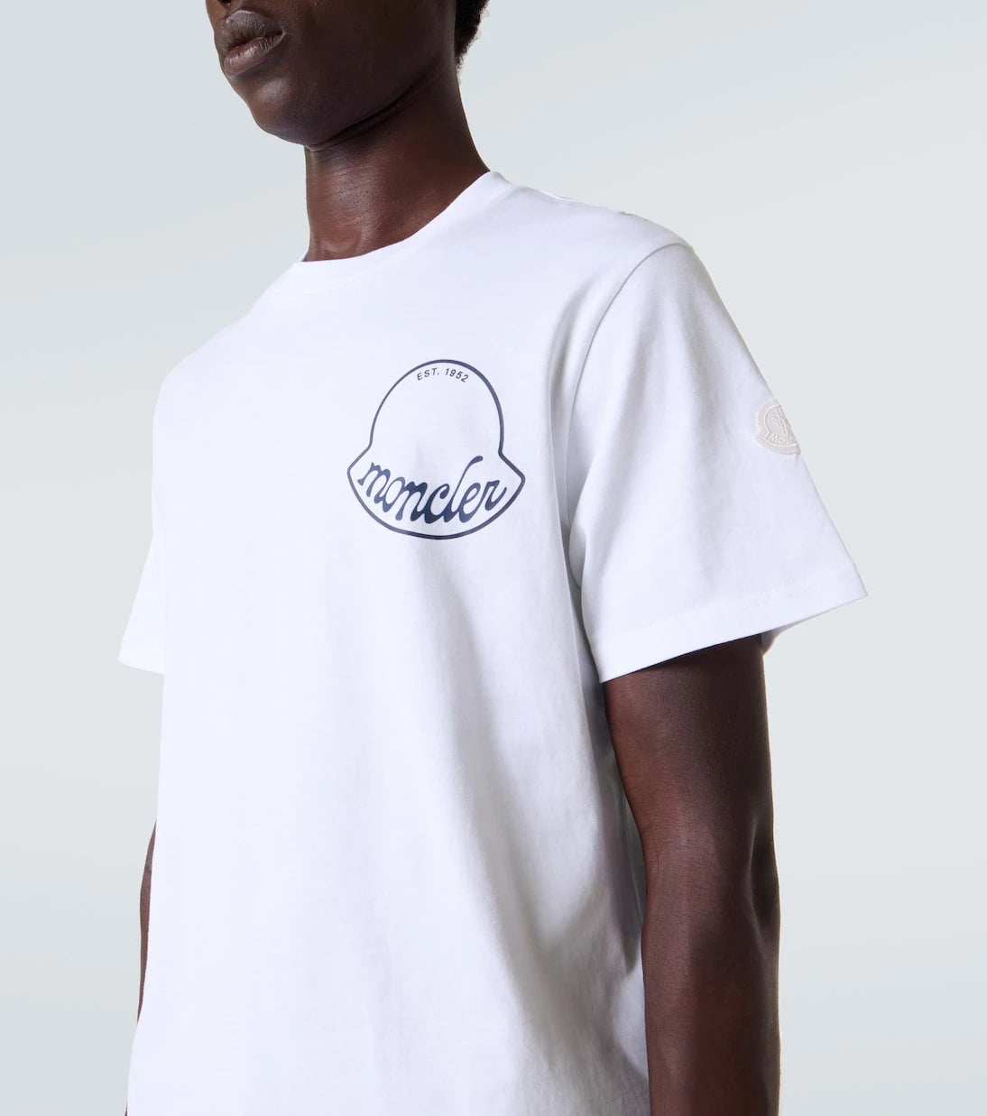 Moncler - Logo cotton jersey T-shirt