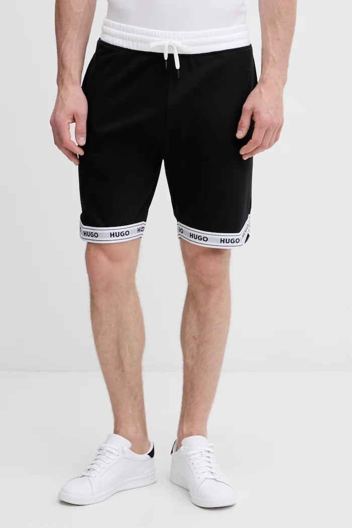 HUGO erkek pamuk elastan eşofman şort TADE SHORTS