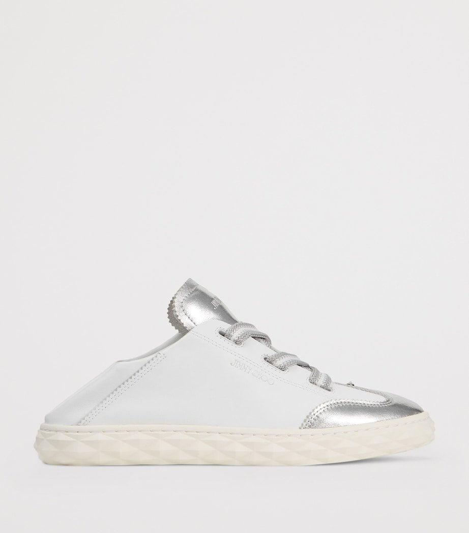 Jimmy Choo Silver Diamond Light Flex F Sneakers