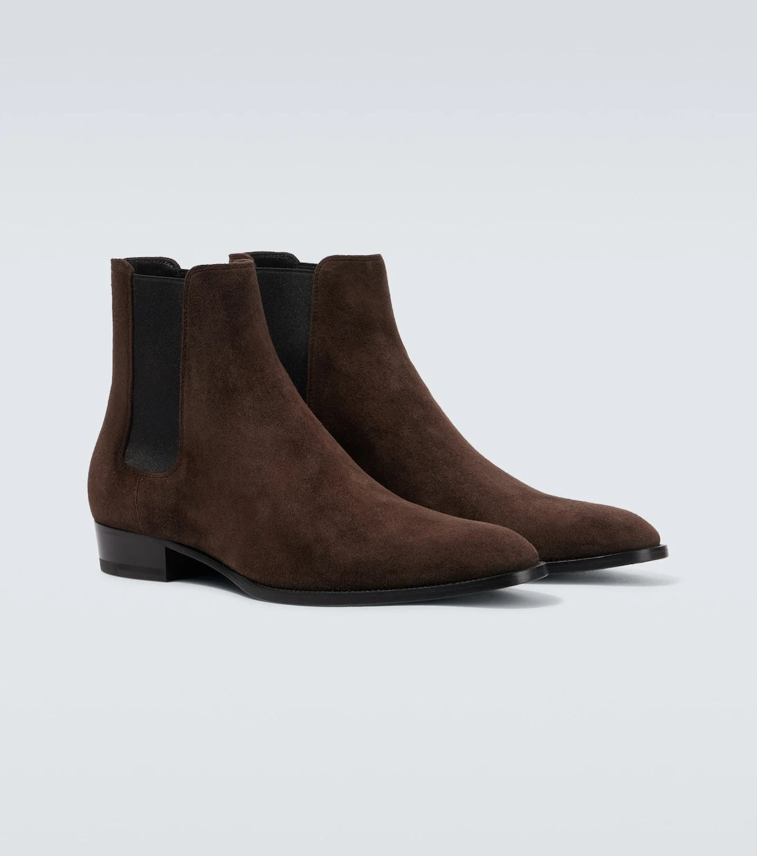 Saint Laurent - Wyatt suede Chelsea boots
