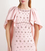 Crystal-Embellished Emory Cape Gown