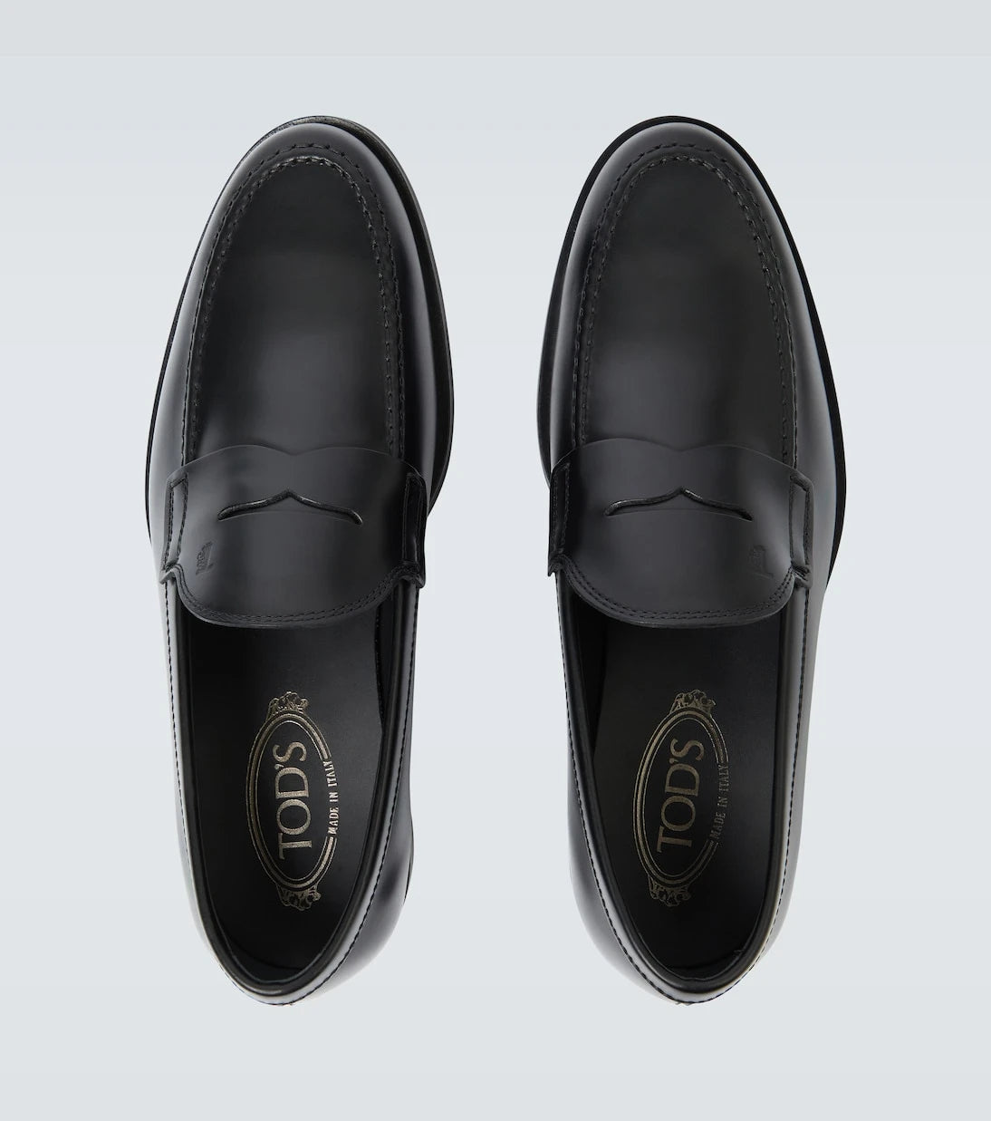 Tod's - Leather penny loafers