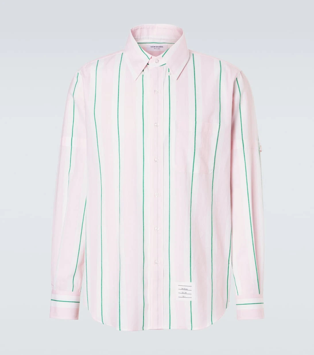 Thom Browne - Striped cotton shirt