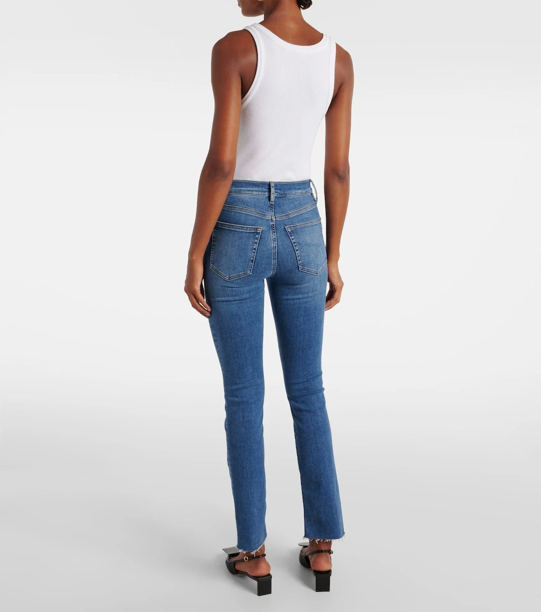 Frame - Le High Straight slim jeans
