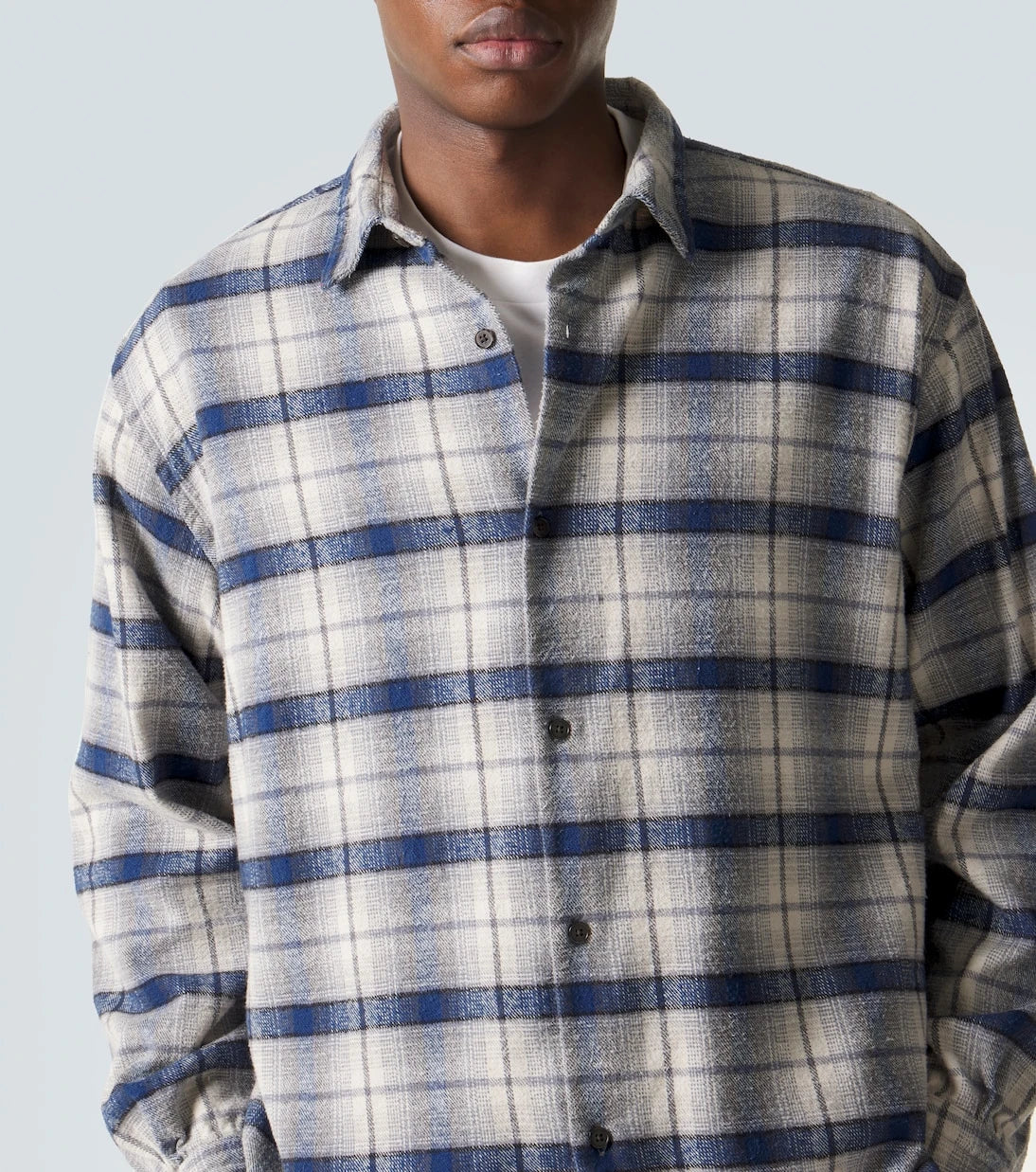 A.Presse - Vintage checked cotton and silk-blend shirt