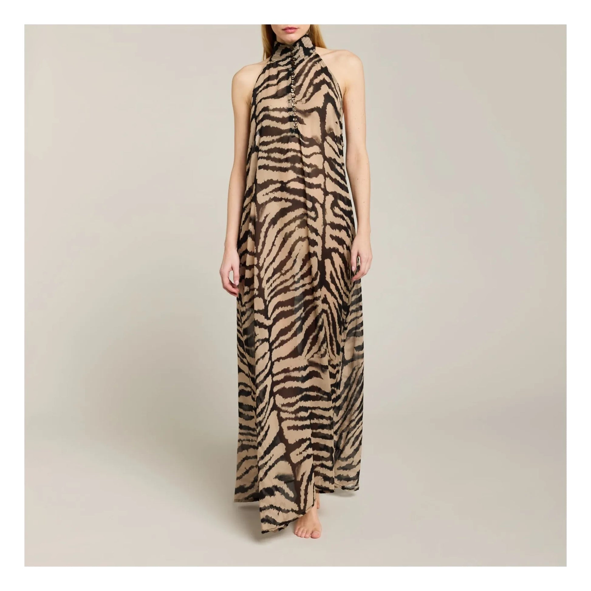 Maison Saint Julien - Mozambique dress | Brown