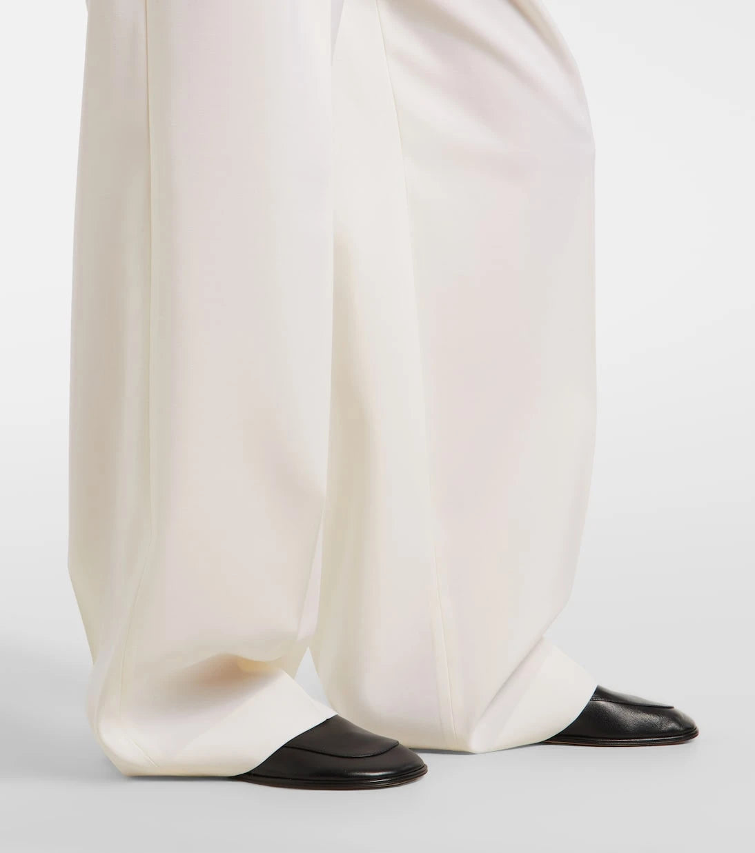 Calvin Klein Collection - Alexandra pleated wool wide-leg pants