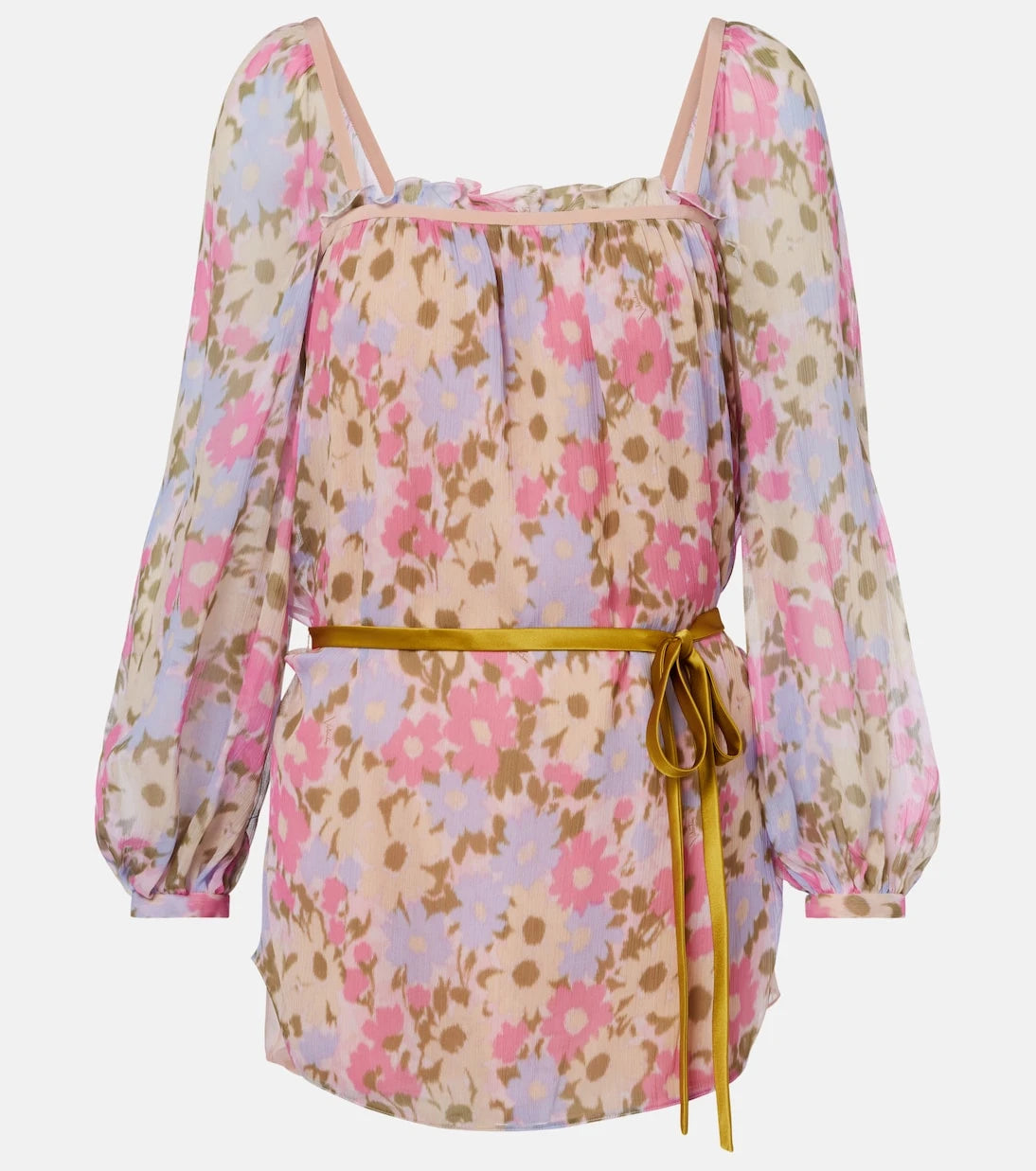 Valentino - Floral silk georgette blouse