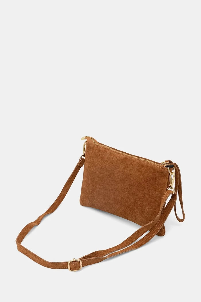 Answear.LAB чанта crossbody дамска от велур