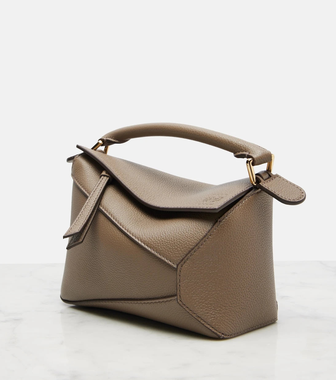 Loewe - Puzzle Edge Mini leather tote bag