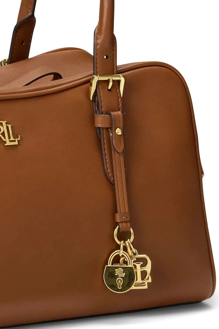 Lauren Ralph Lauren чанта тип багета дамска от кожа