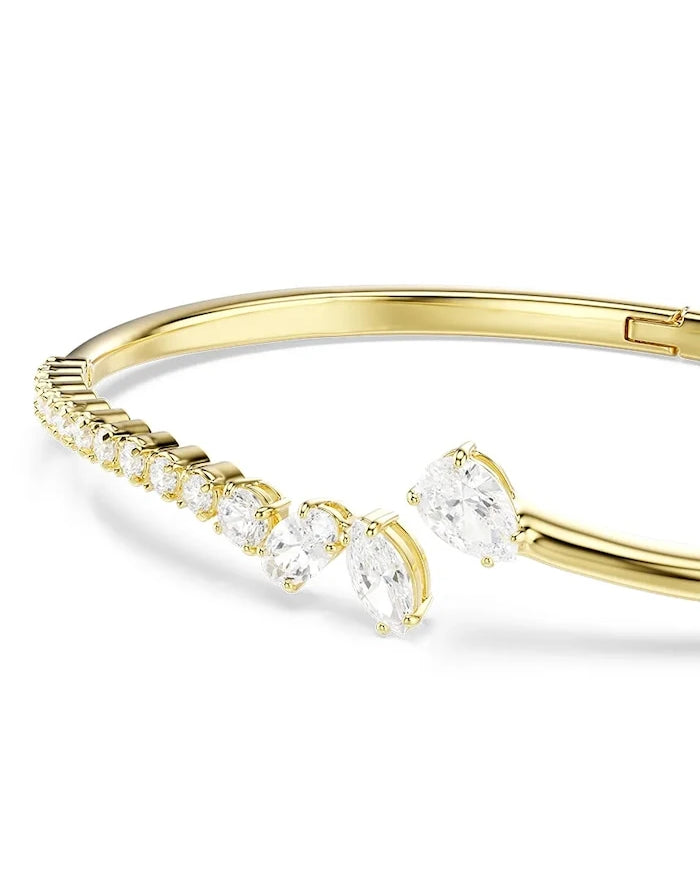 Swarovski kadın altın kaplama zirkonlu bileklik MESMERA