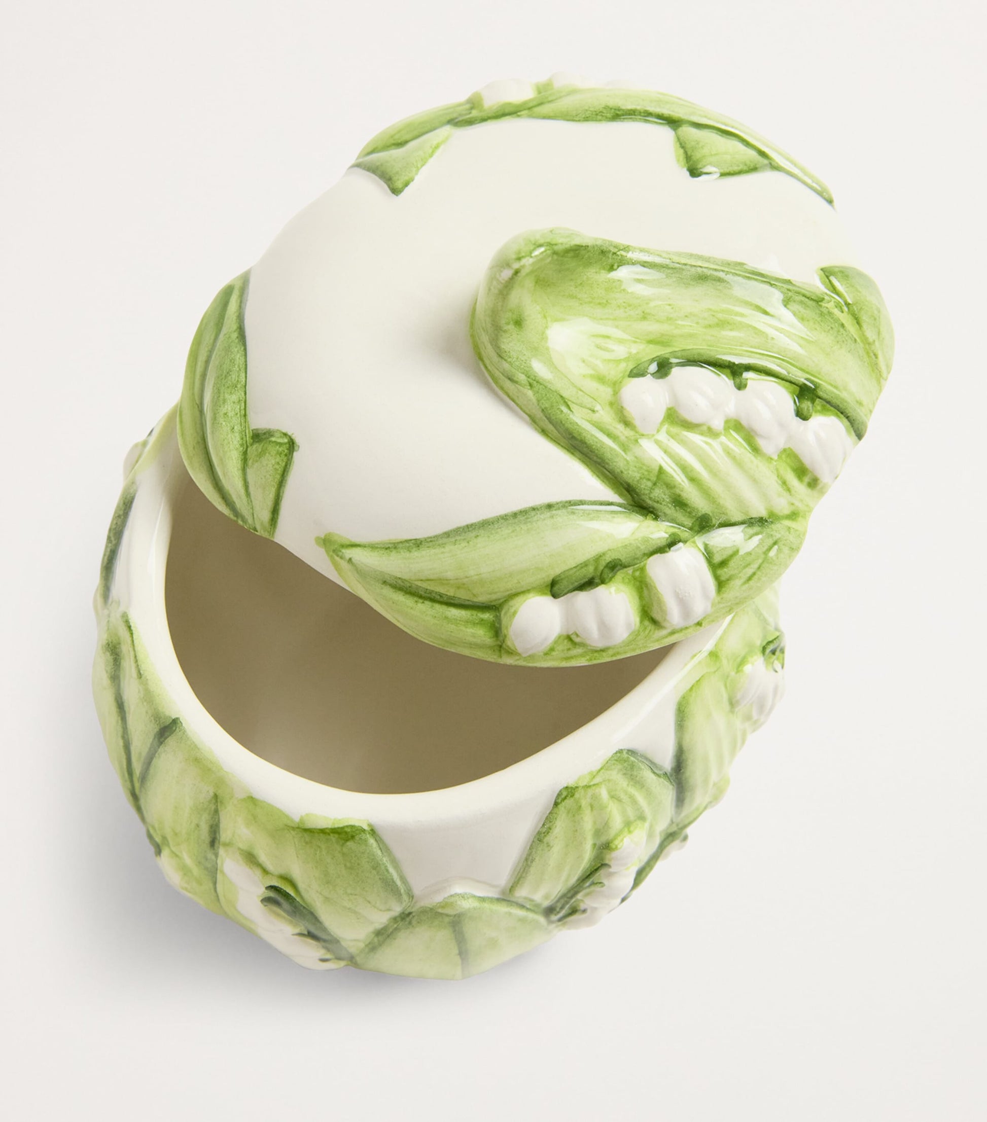 Lilly Of The Valley Sugar Pot