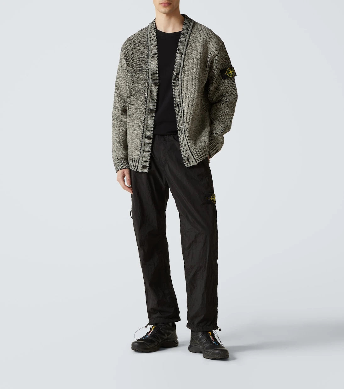 Stone Island - سترة قطنية كارديجان