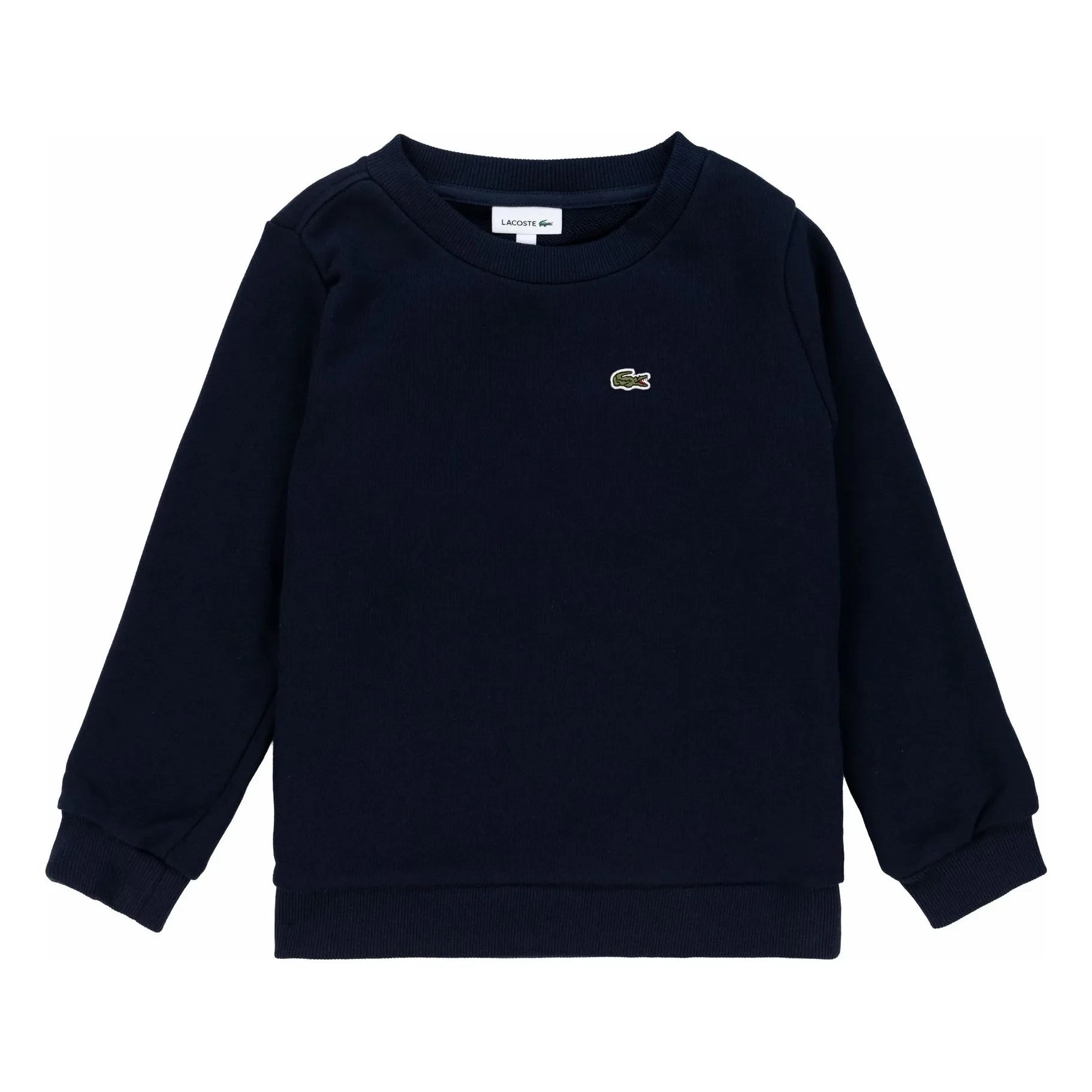 Lacoste - Organic Cotton Logo Sponge Sweat | Navy blue