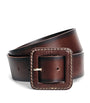Weekend Max Mara Brown Leather Buckle Belt